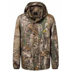 Scent Blocker Jacket Men;s Med Realtree Camo Rain Blocker Layer 3 Brown Camo